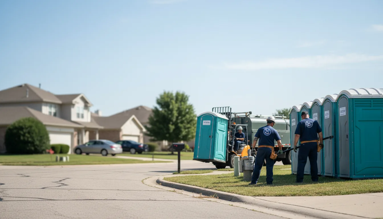 Porta Potty Rental in Cheney, KS near me